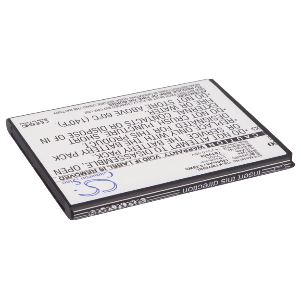 Batteries Remplace TBT9608