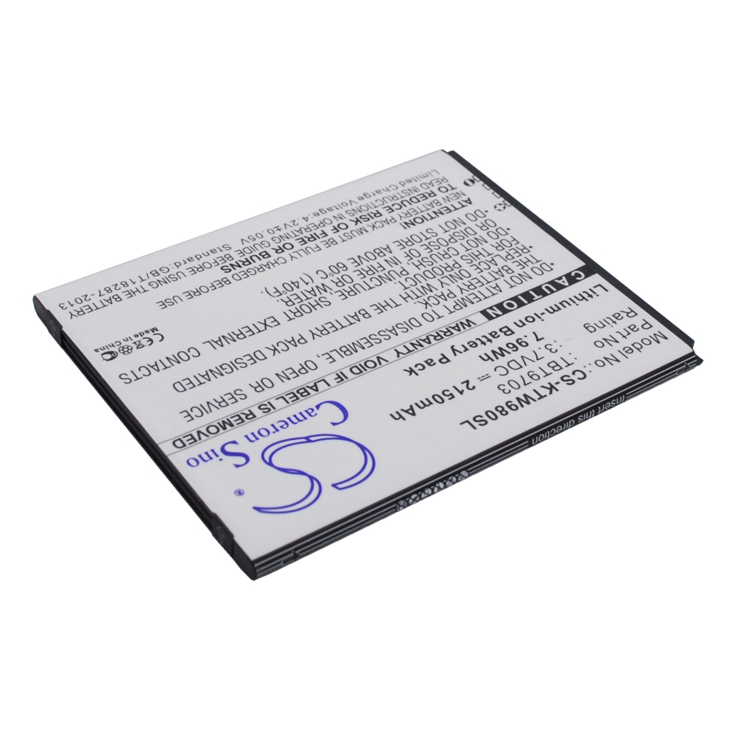 Batteries Remplace TBT9703