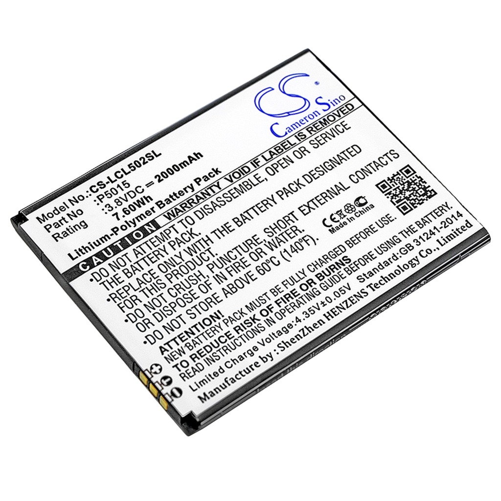 Batterie de téléphone portable Logicom CS-LCL502SL