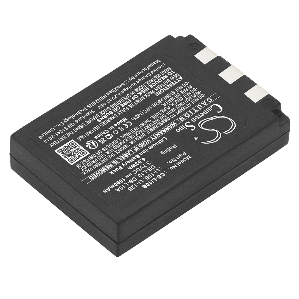 Batterie de l'appareil photo Sanyo Xacti DSC-MZ3