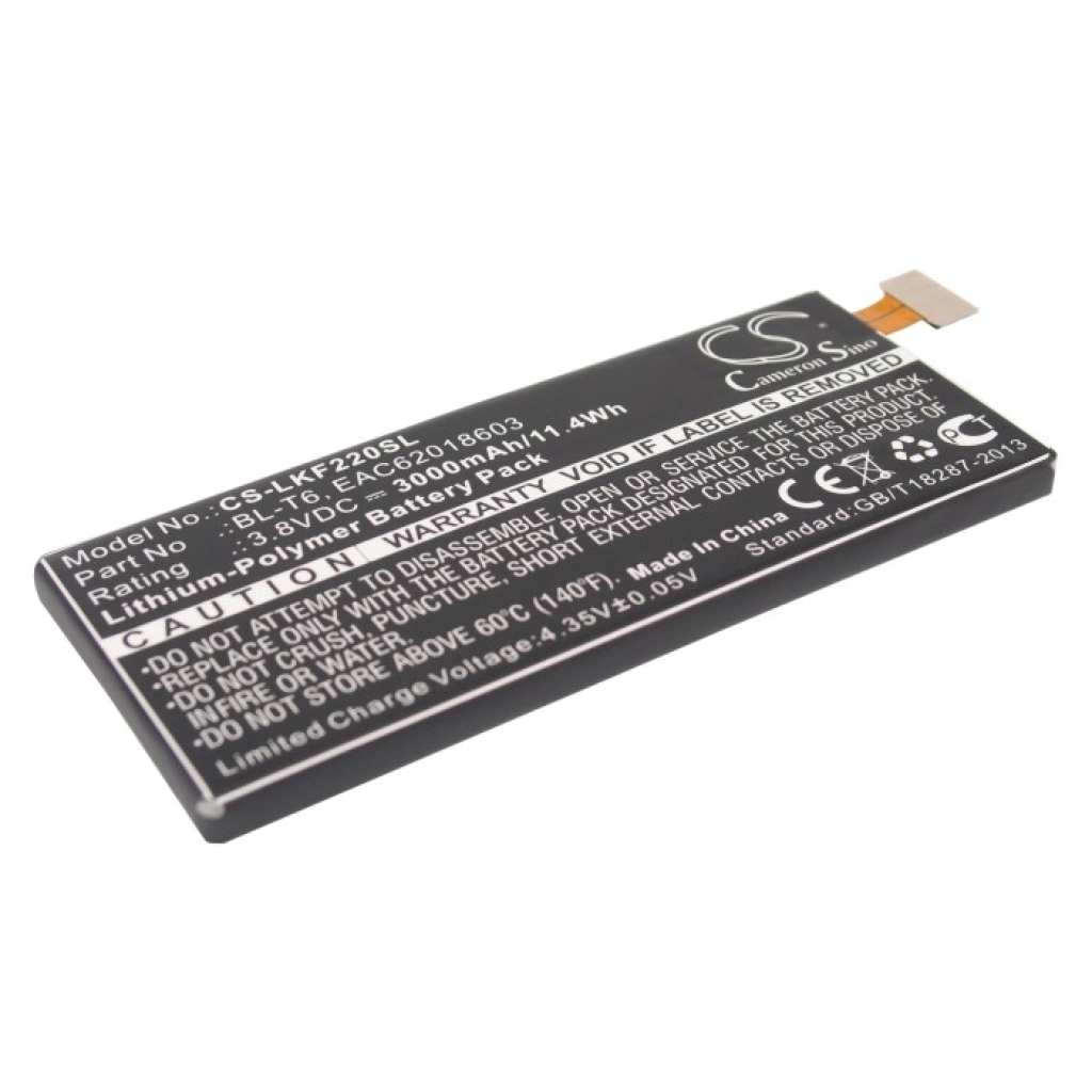 Batterie de téléphone portable LG CS-LKF220SL