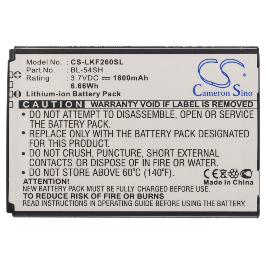 Batteries Remplace BL-54SH