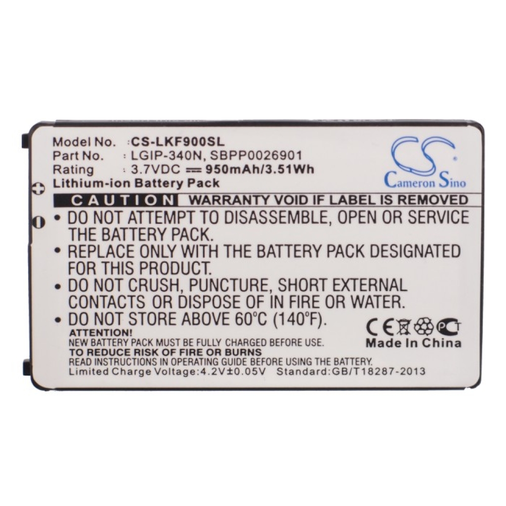 Batteries Remplace SPPP0018575