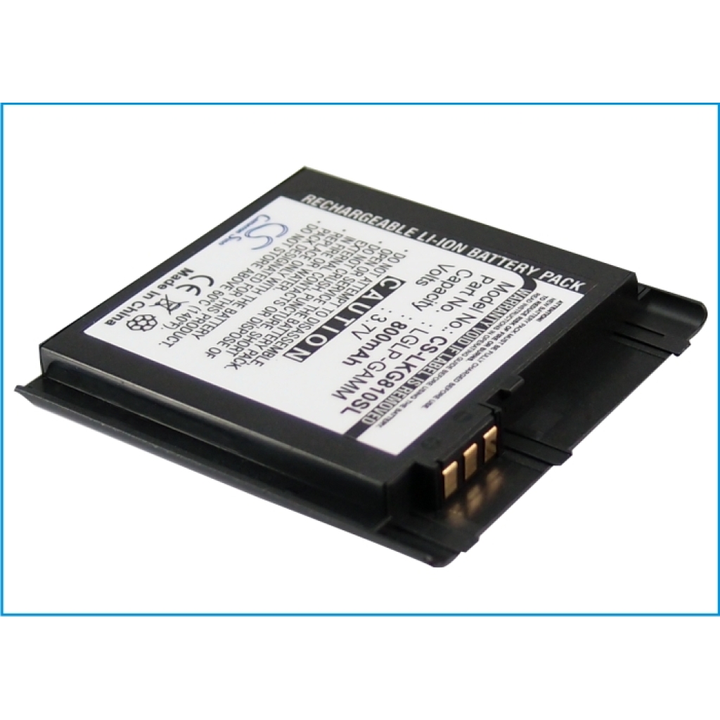Batterie de téléphone portable LG CS-LKG810SL