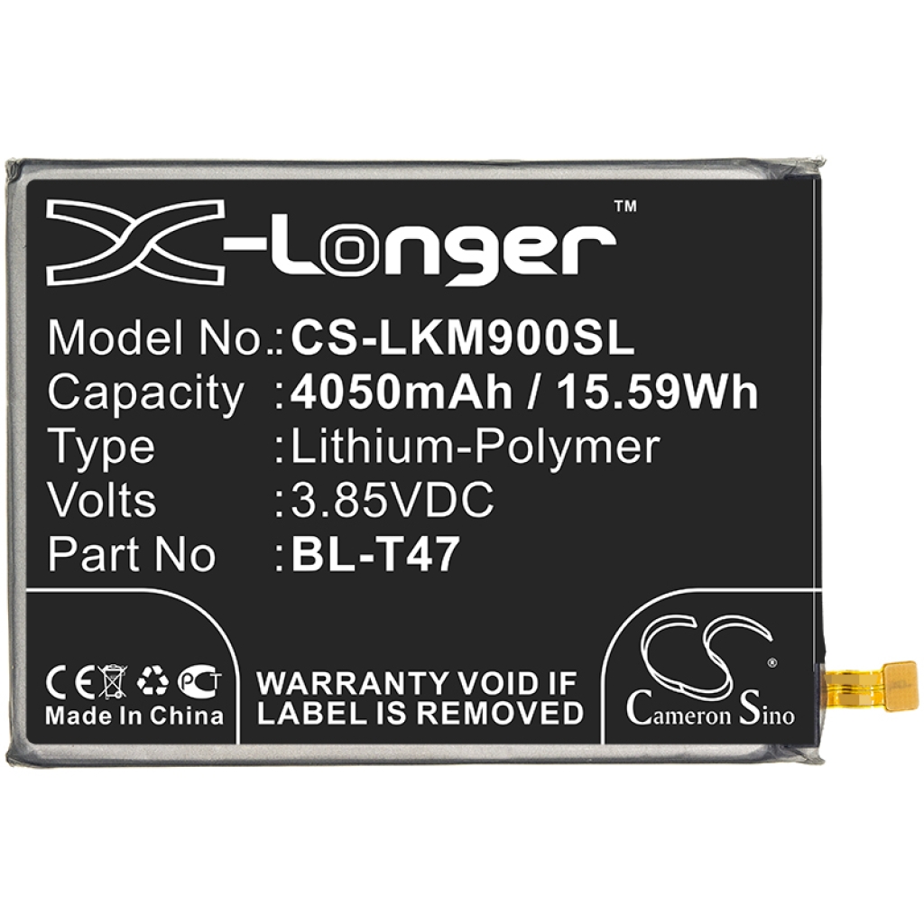 Batterie de téléphone portable LG CS-LKM900SL