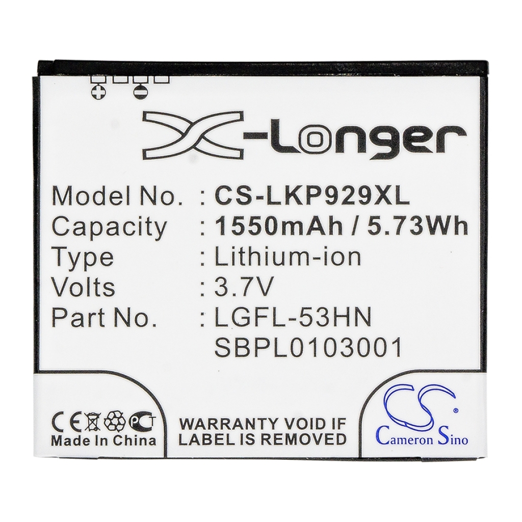 Batteries Remplace SBPL0103002