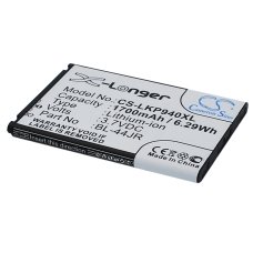 Remplacement de batterie compatible pour LG BL-44JR