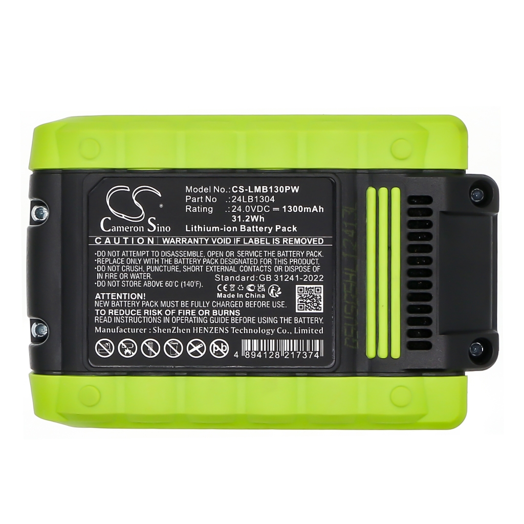 Outils électriques Batterie Lawnmaster CS-LMB130PW