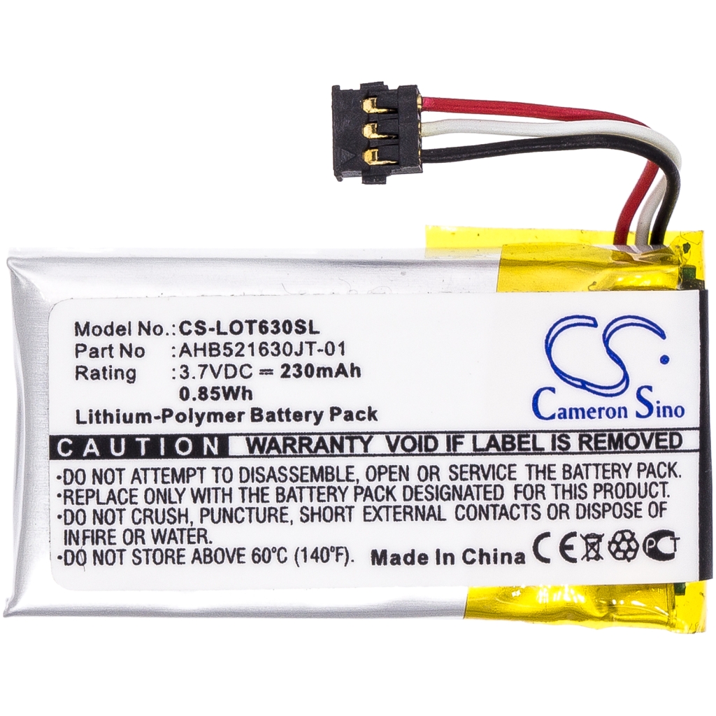 Batterie de casque d'écoute sans fil Logitech CS-LOT630SL