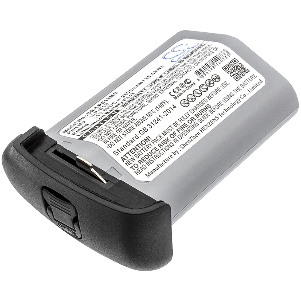 Batterie de l'appareil photo Canon CS-LPE19MC