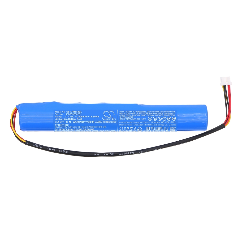 Batteries Batterie du projecteur CS-LPH550SL