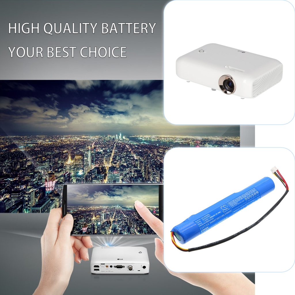 Batteries Batterie du projecteur CS-LPH550XL