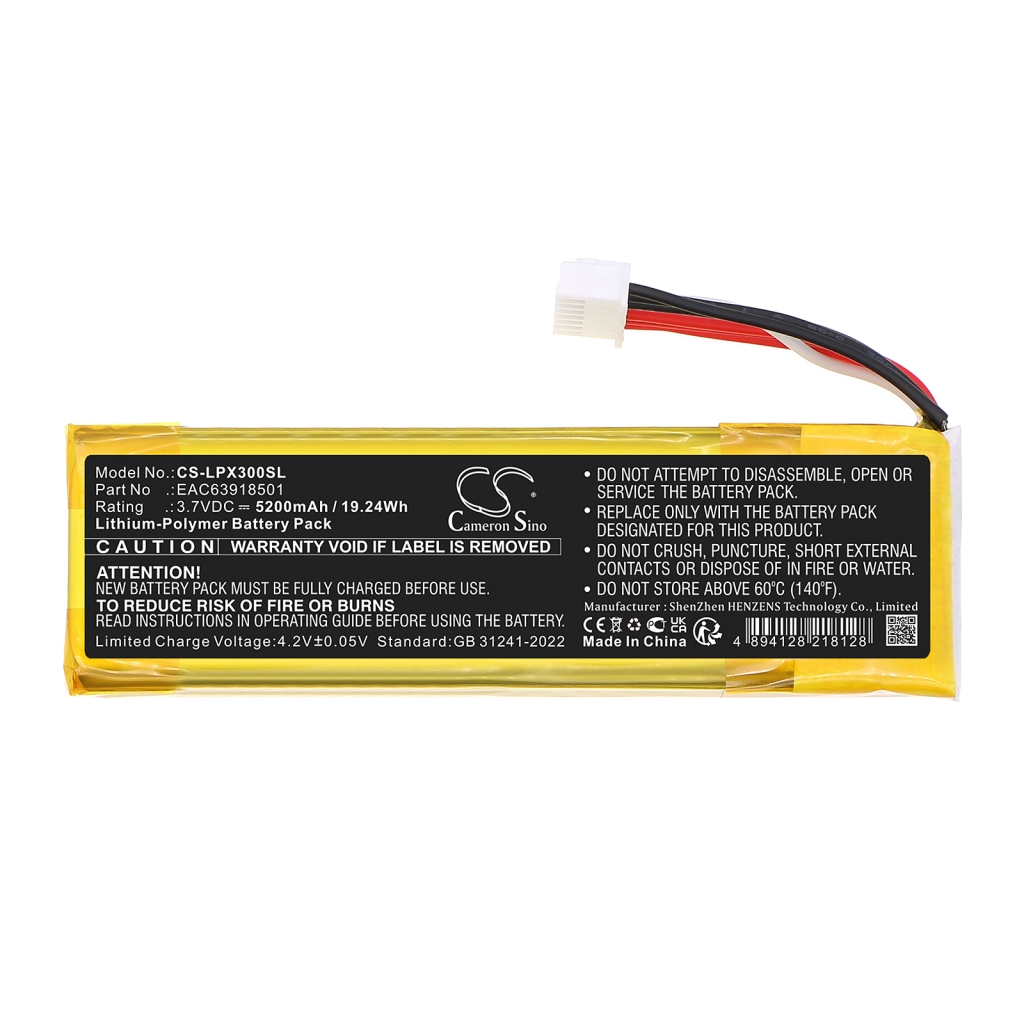 Batteries Remplace EAC63918501