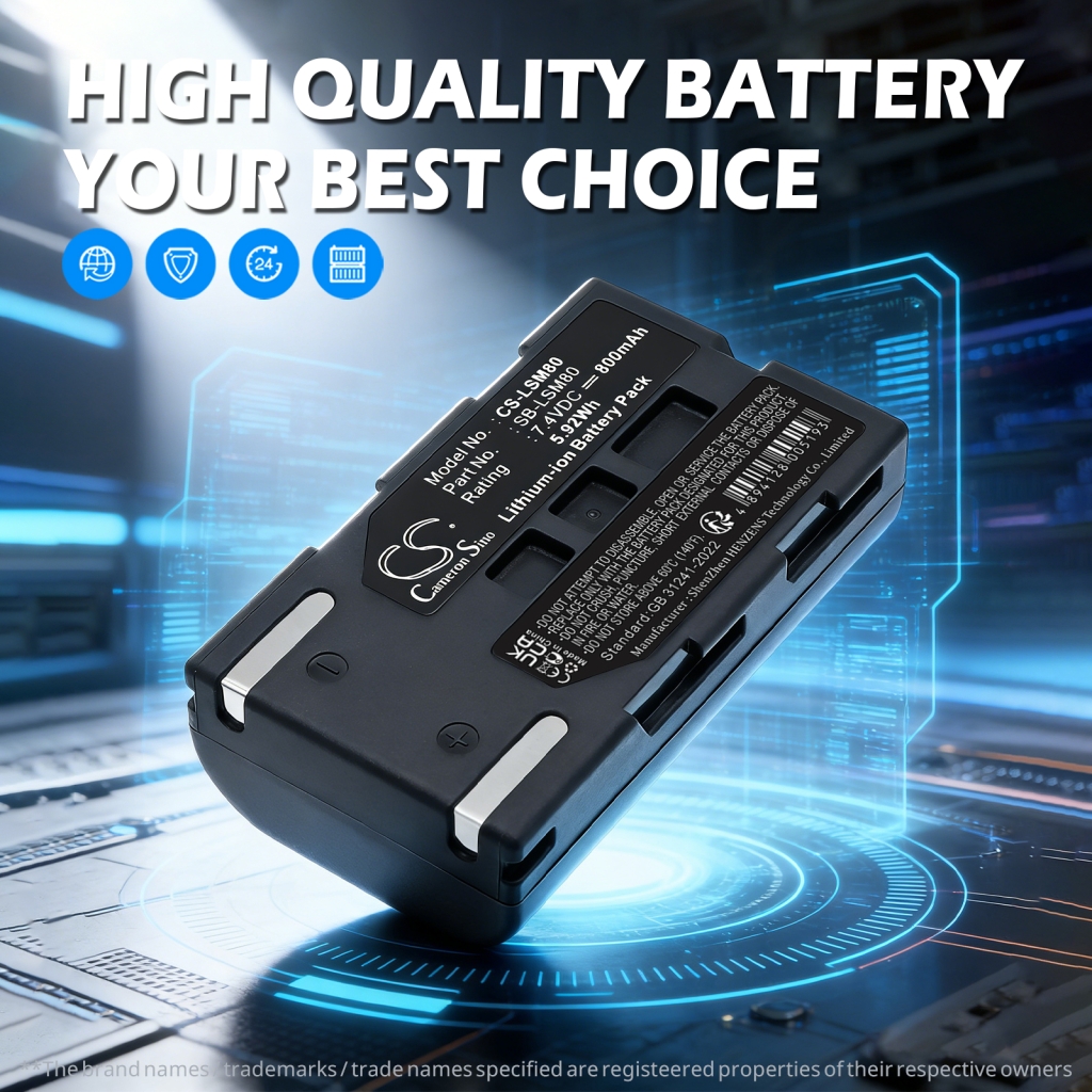 Battery for Samsung SC-D365