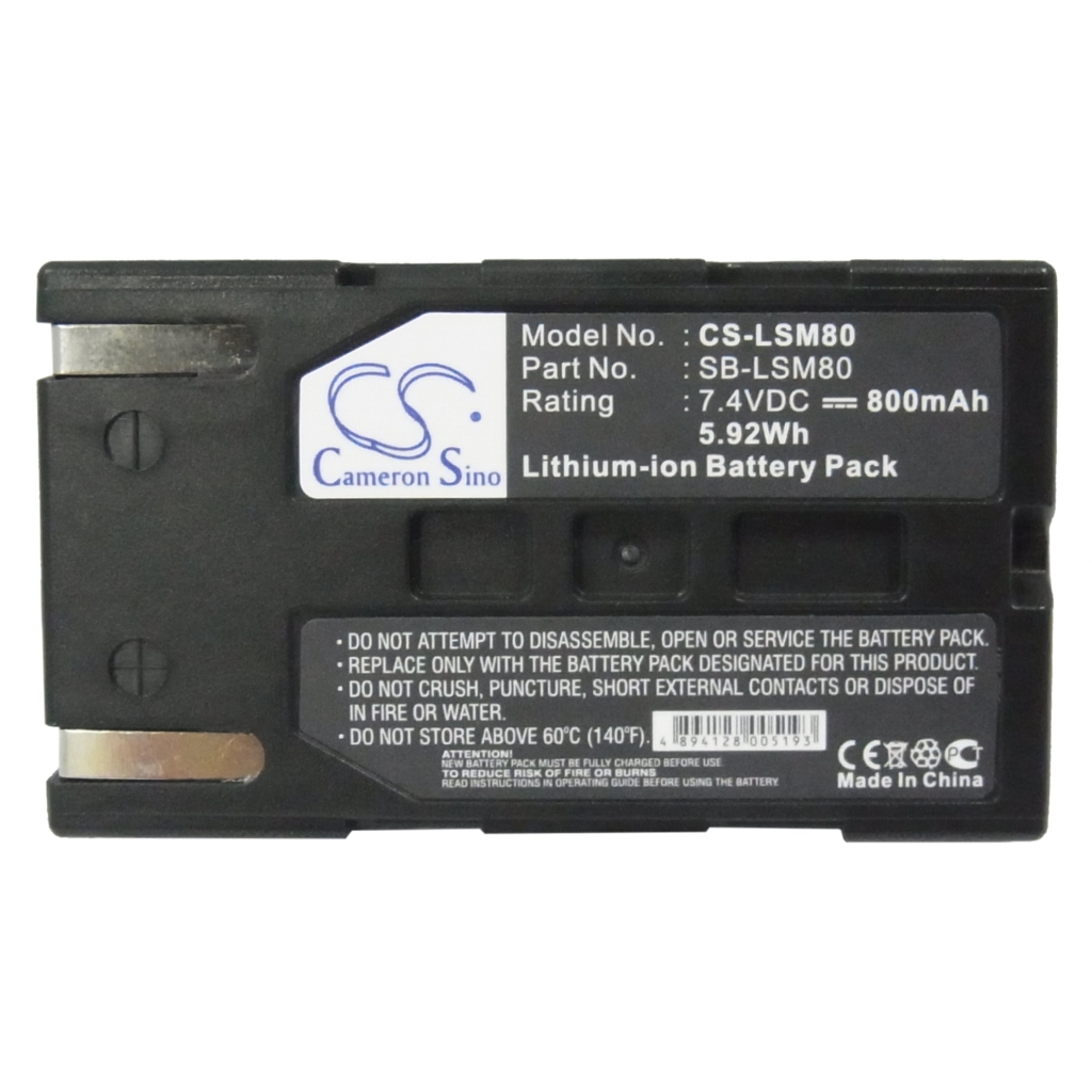 Batterie de l'appareil photo Samsung VP-D965Wi
