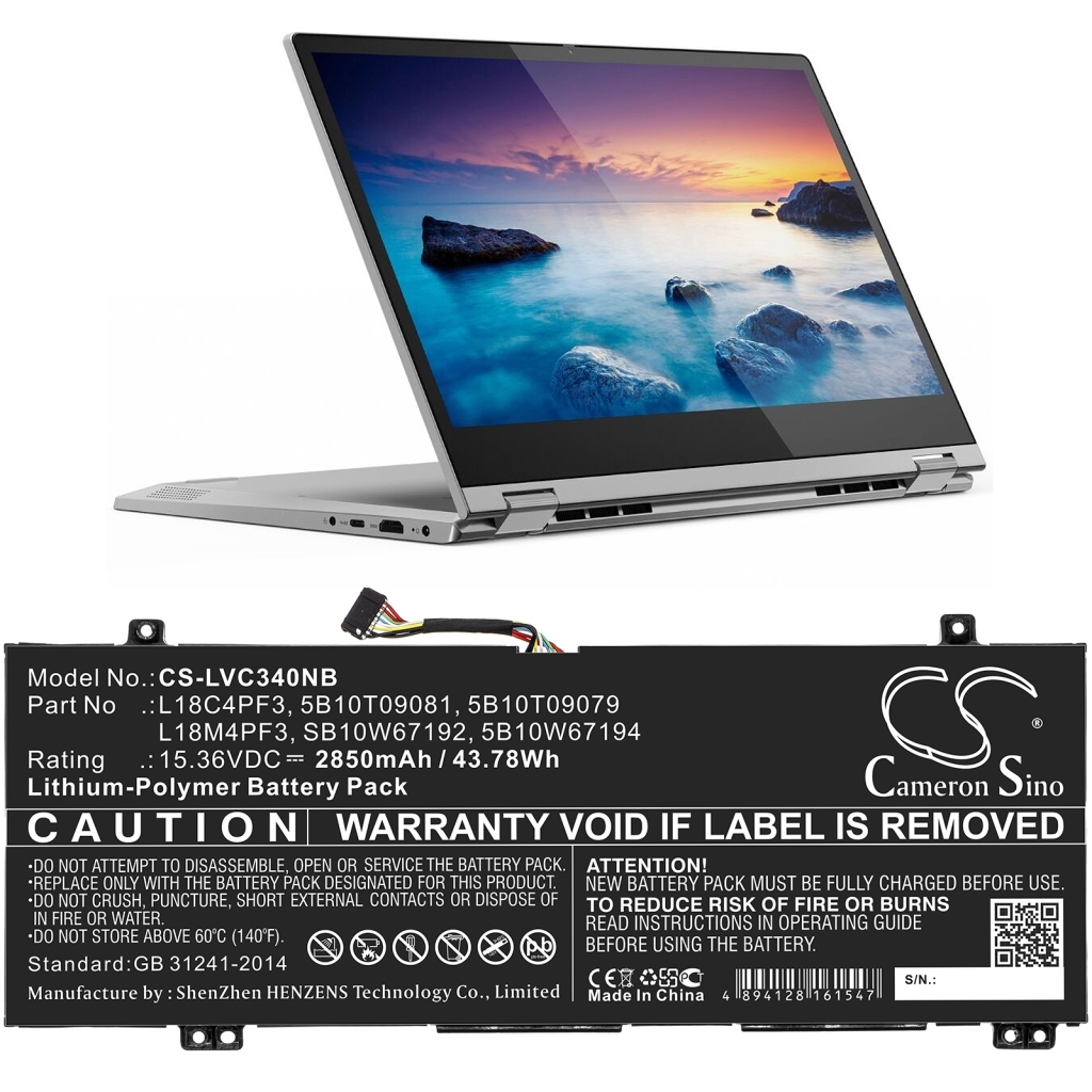 Batteries Remplace 5B10W67217