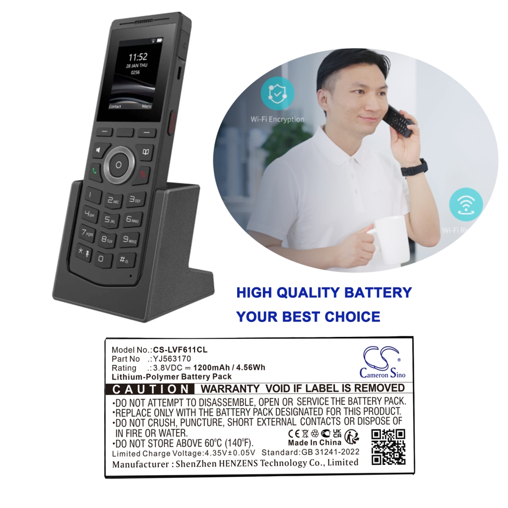 Batterie Remplace YJ563170