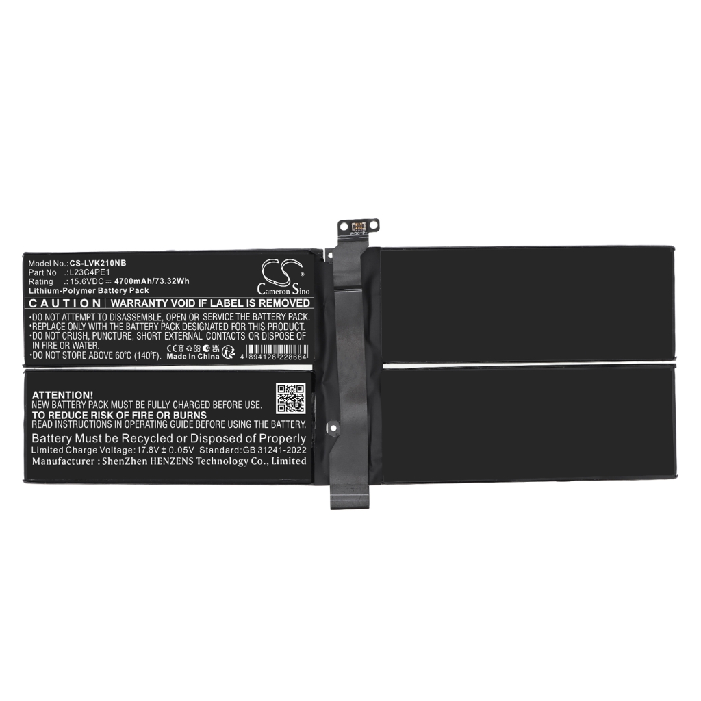 Akku kompatibel mit Lenovo CS-LVK210NB