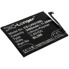 Remplacement de batterie compatible pour LENOVO BL289