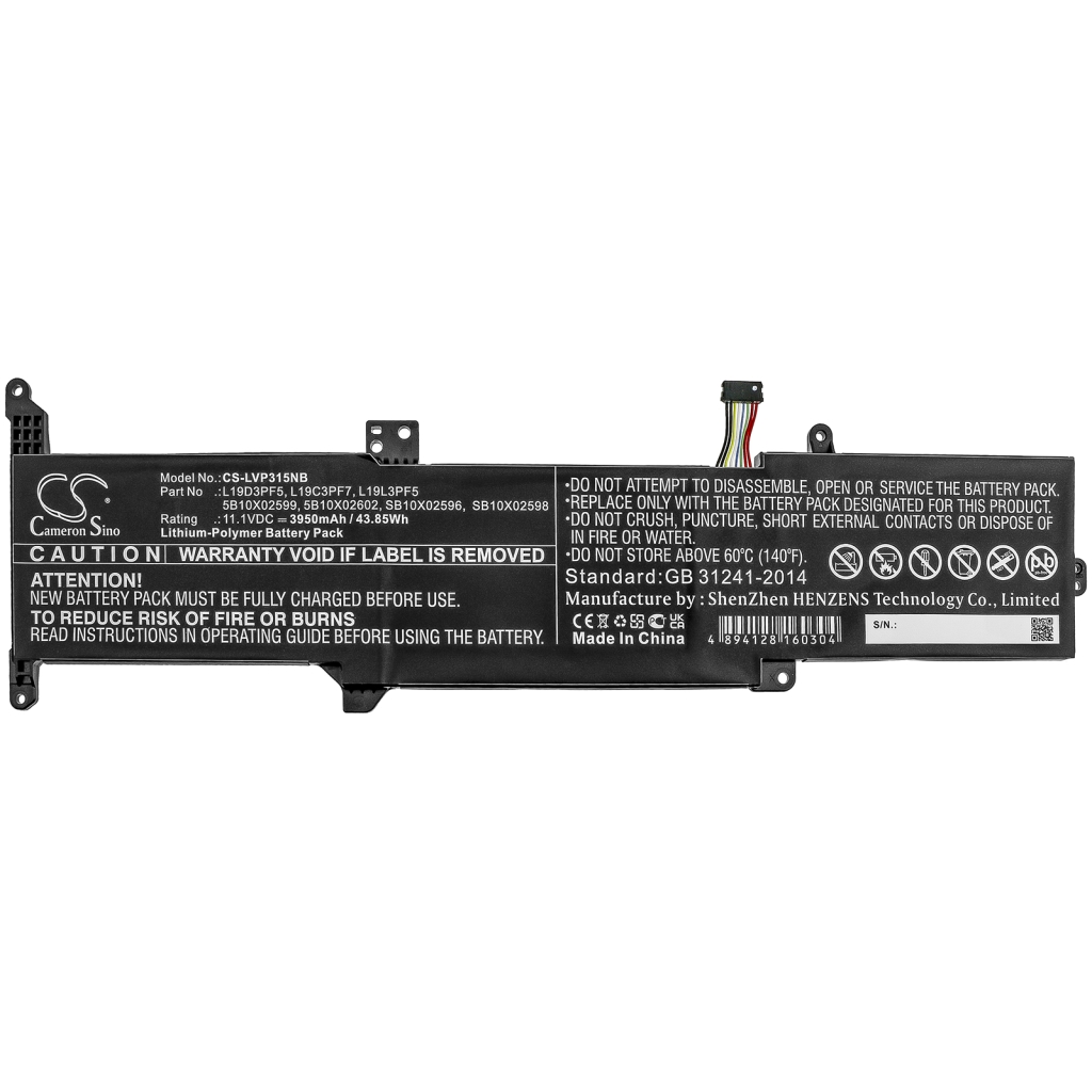 Batteries Remplace 5B10X02599