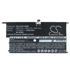 Remplacement de batterie compatible pour LENOVO 00HW002,00HW003,45N1700,45N1701,45N1702...