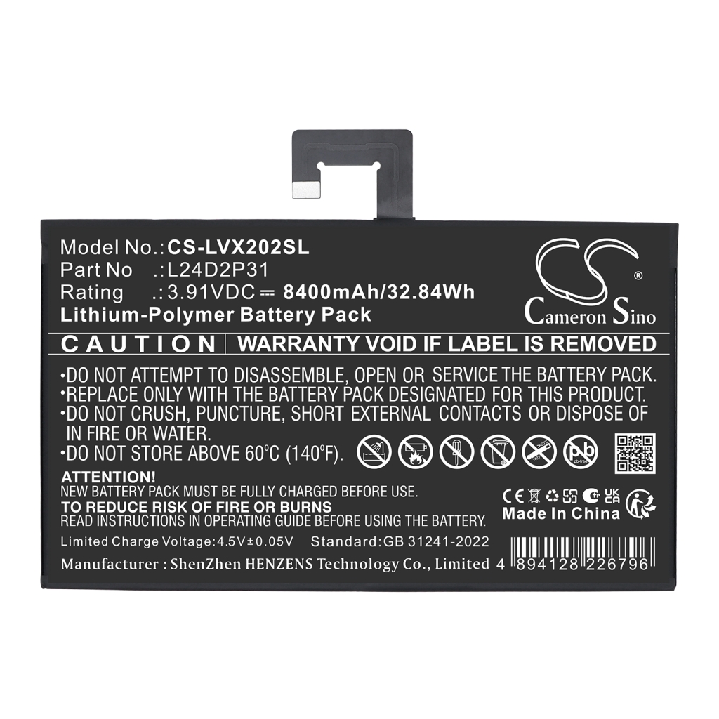 Akku kompatibel mit Lenovo CS-LVX202SL