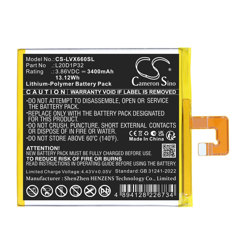Akku kompatibel mit Lenovo CS-LVX660SL