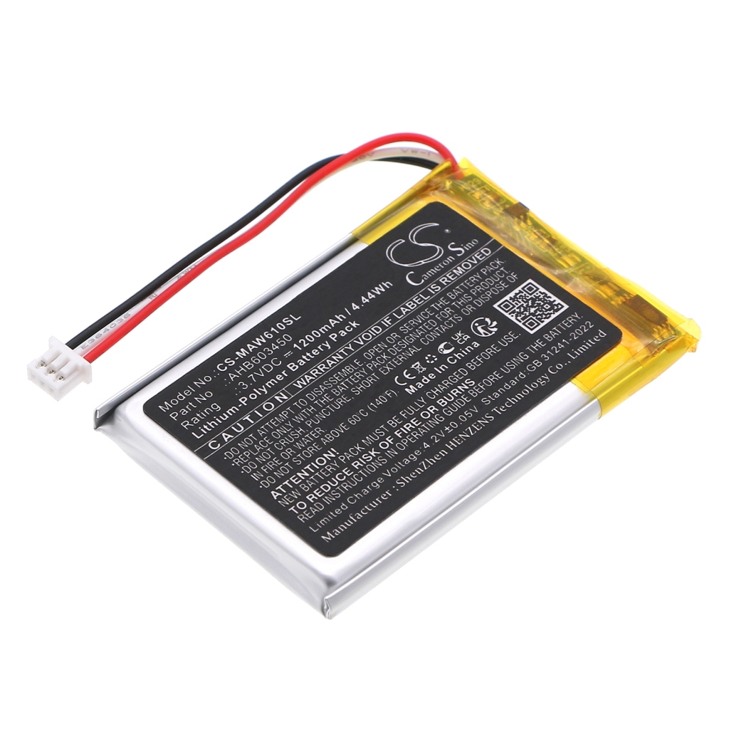 Wireless Headset Battery Hyperx CS-MAW610SL