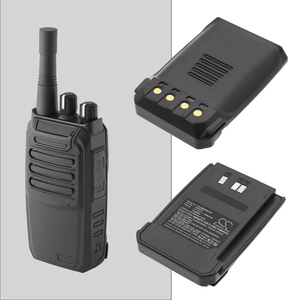 Batterie radio bidirectionnelle Midland CS-MBR200TW