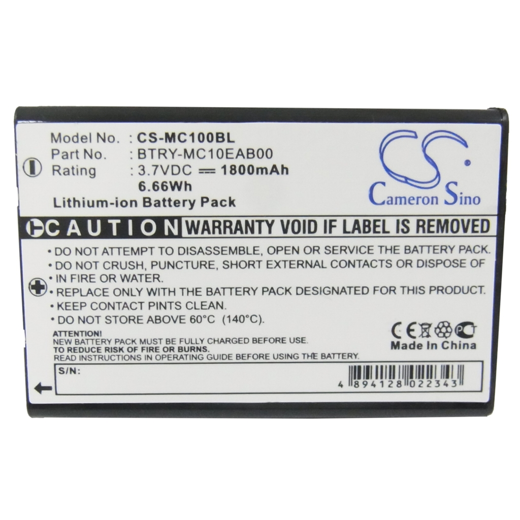 Battery Replaces BTRY-MC10EAB00