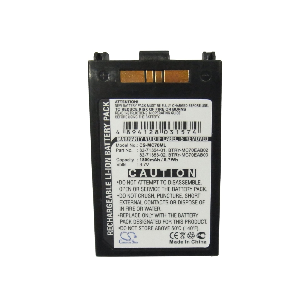 Batteries Remplace BTRY-MC7XEAB0H