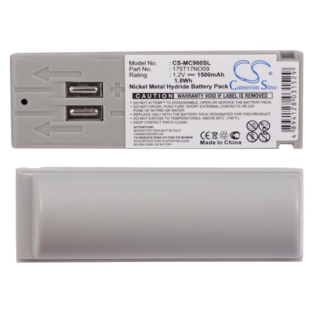 Batterie de casque d'écoute sans fil 3M CS-MC960SL