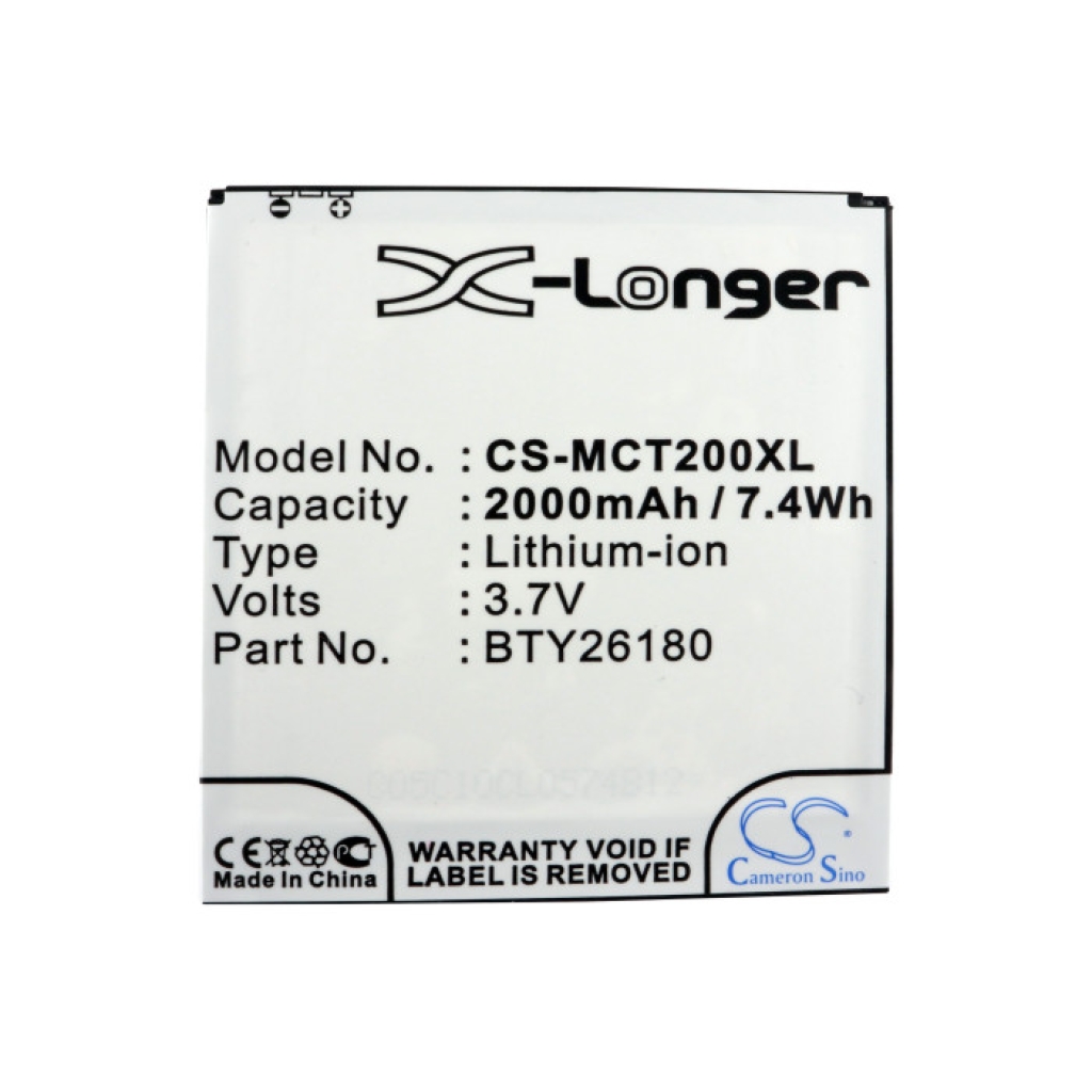 Batteries Remplace BTY26180