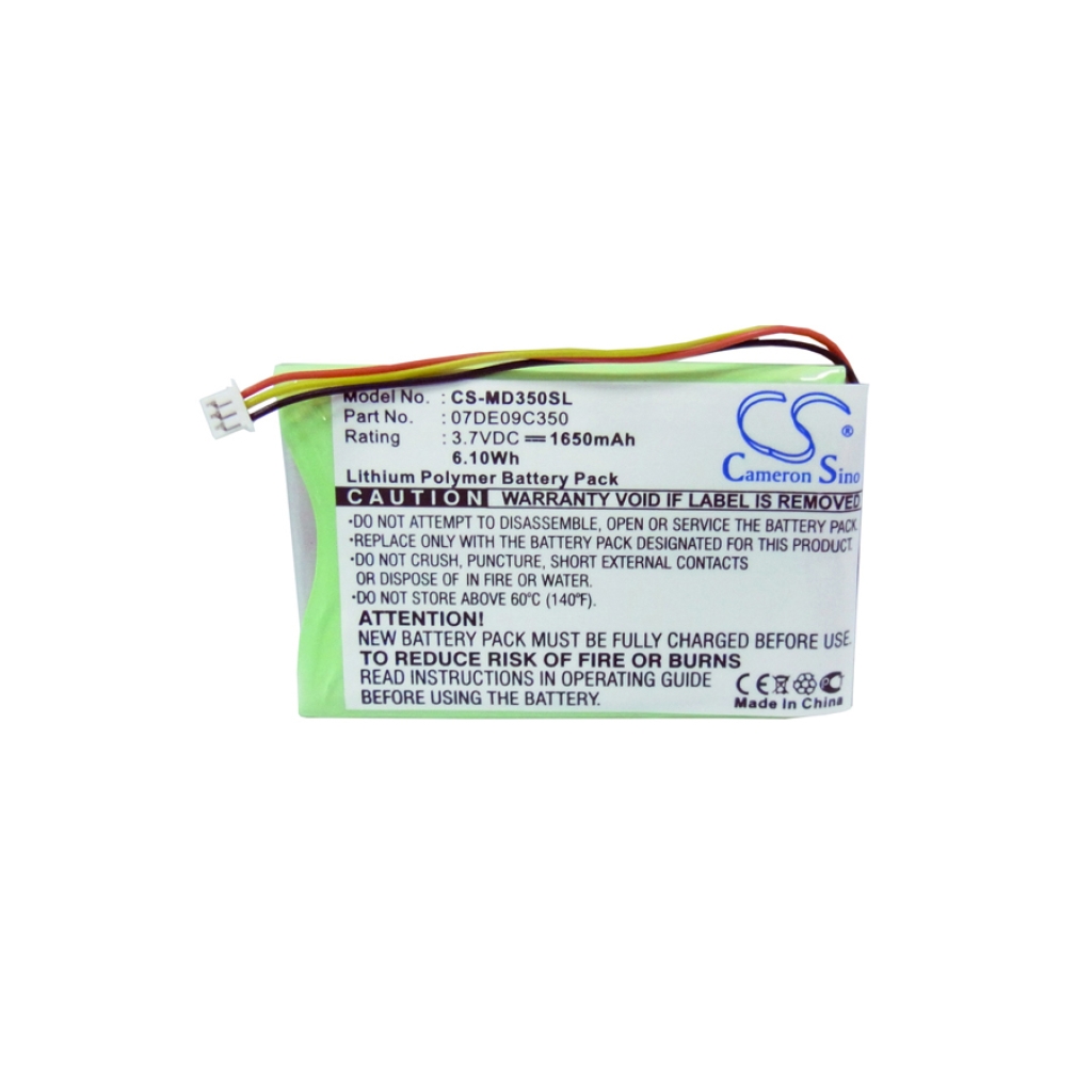 Remplacement de batterie compatible pour Medion 