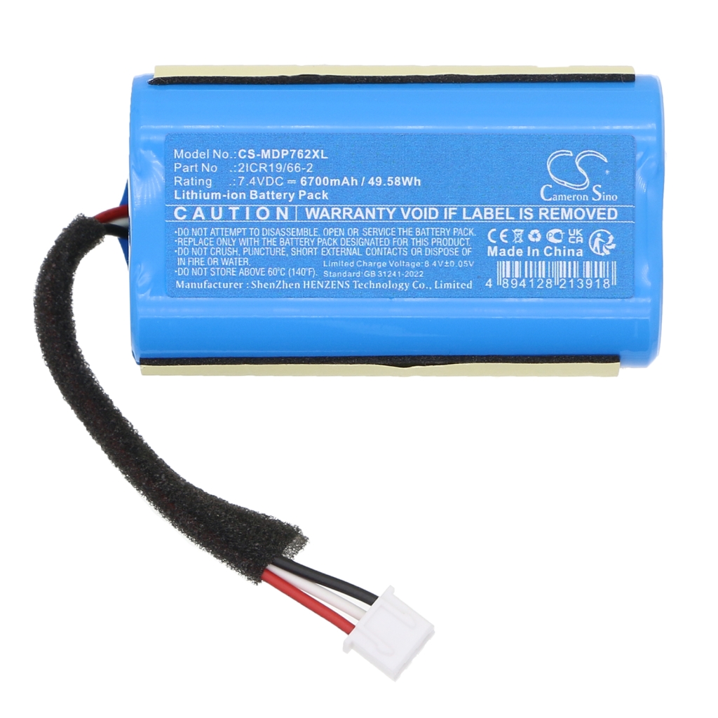 Batterie de haut-parleur Medion CS-MDP762XL