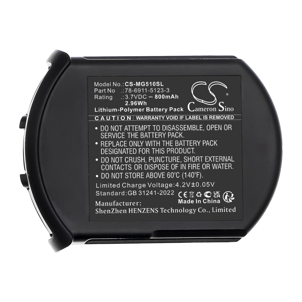 Batterie de casque d'écoute sans fil 3M CS-MG510SL