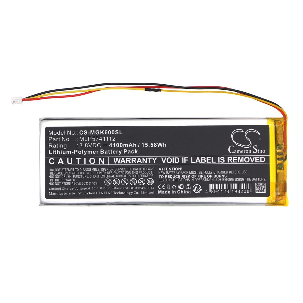 Batteries Remplace MLP5741112
