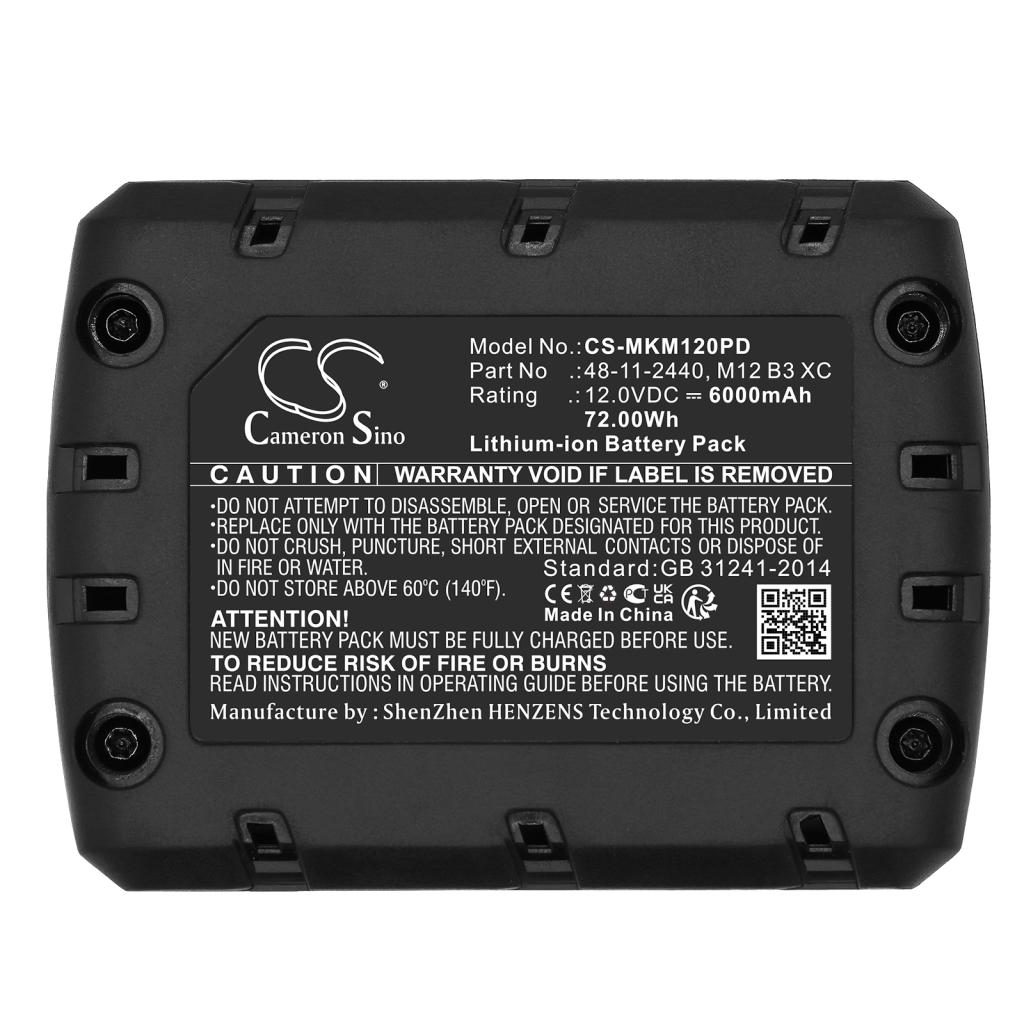 Battery industrial Milwaukee M12 CIW12