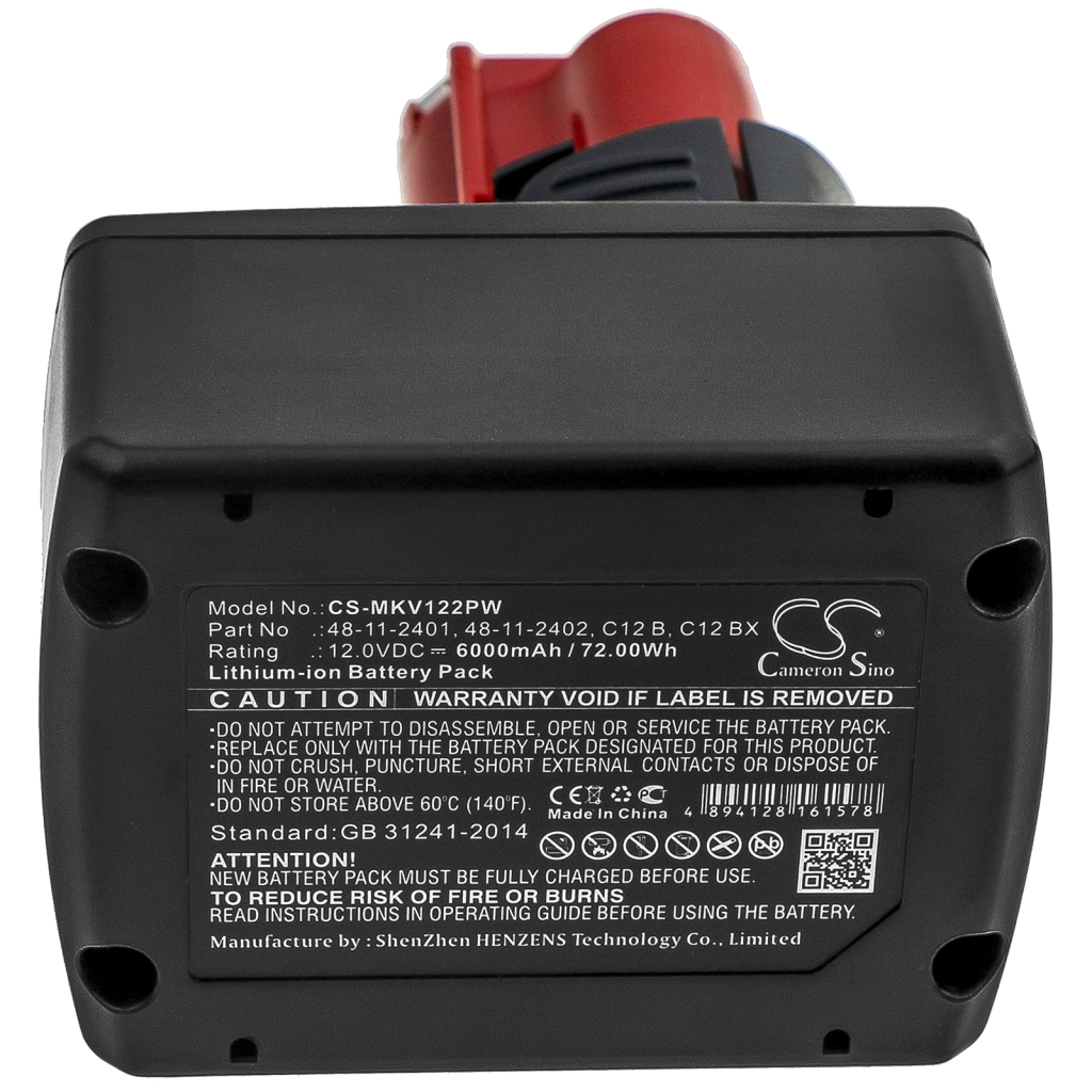 Battery industrial Milwaukee M12 TI