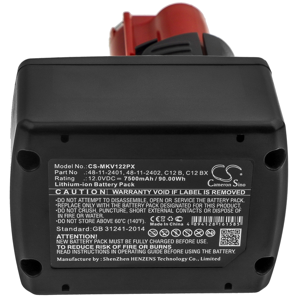 Battery industrial Milwaukee M12 BPD