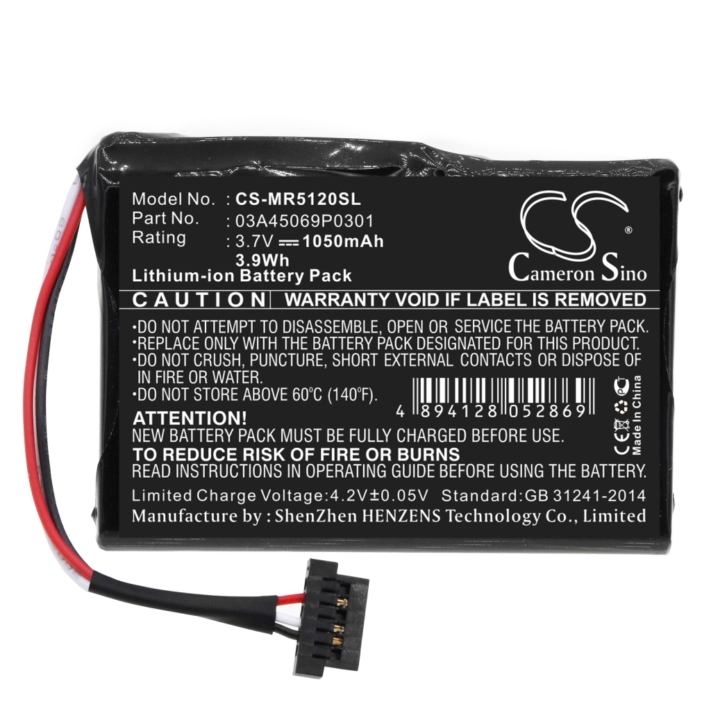 GPS, Batterie de navigation Magellan CS-MR5120SL