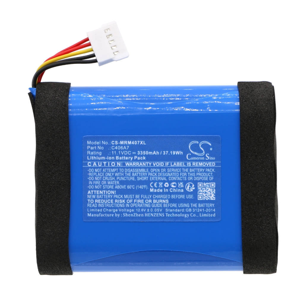 Batterie de haut-parleur Marshall CS-MRM407XL