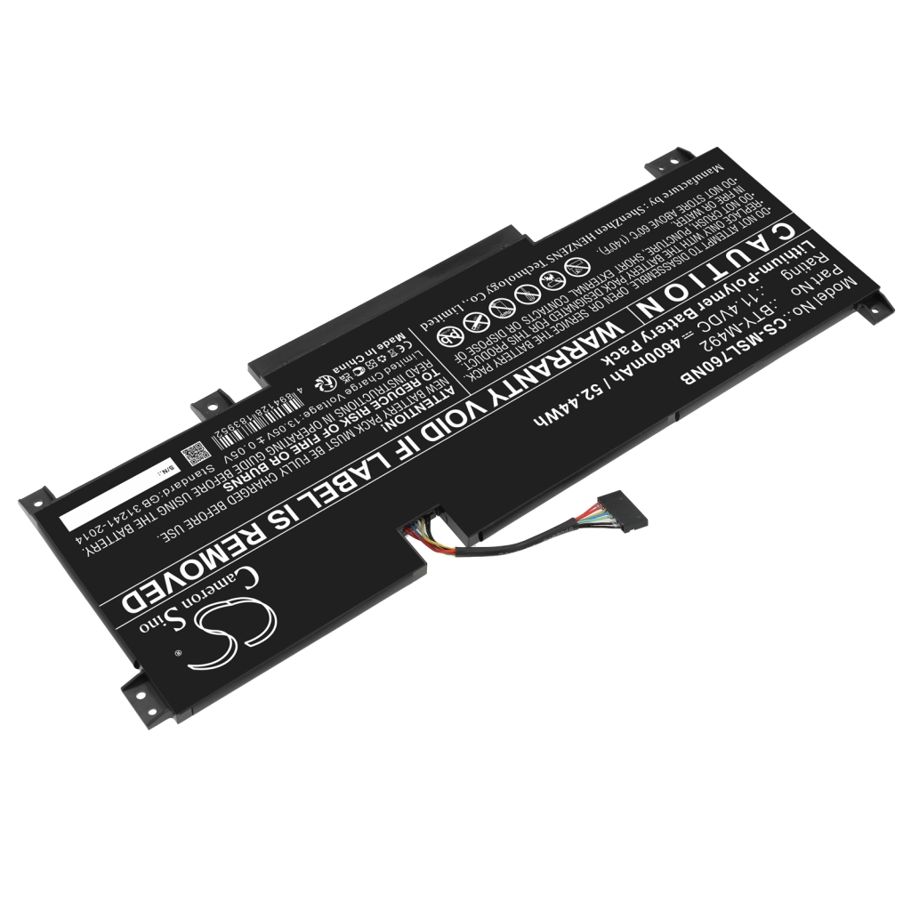 Akku kompatibel mit MSI CS-MSL760NB