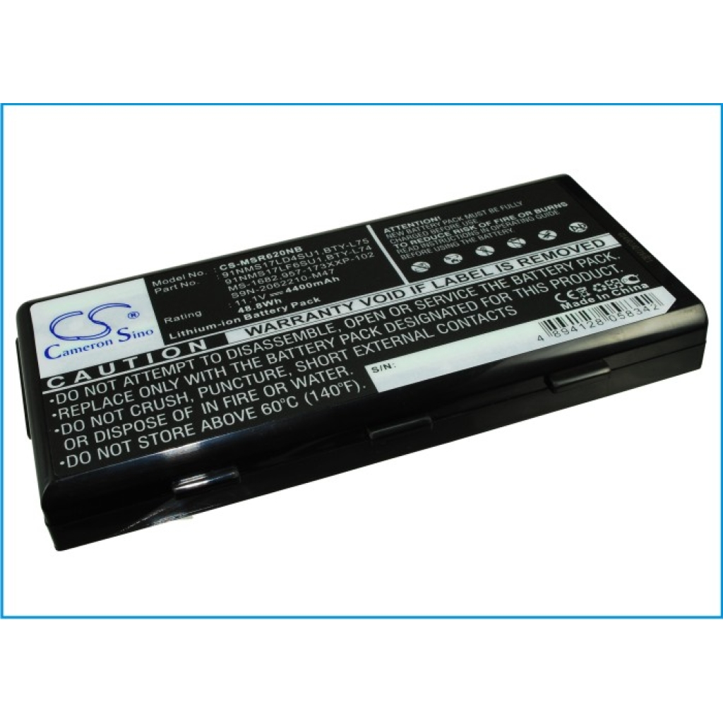 Notebook battery MSI CR610-009PL