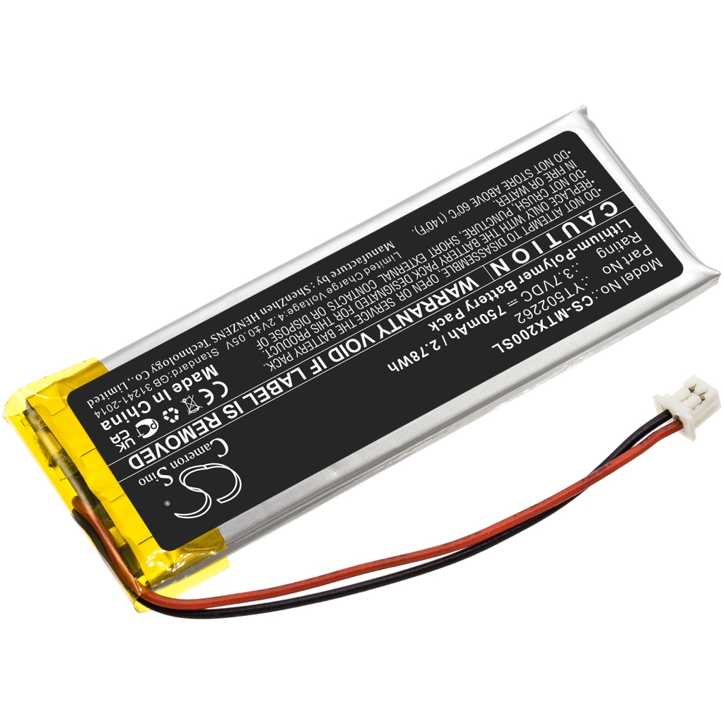 Batterie de casque d'écoute sans fil Midland CS-MTX200SL