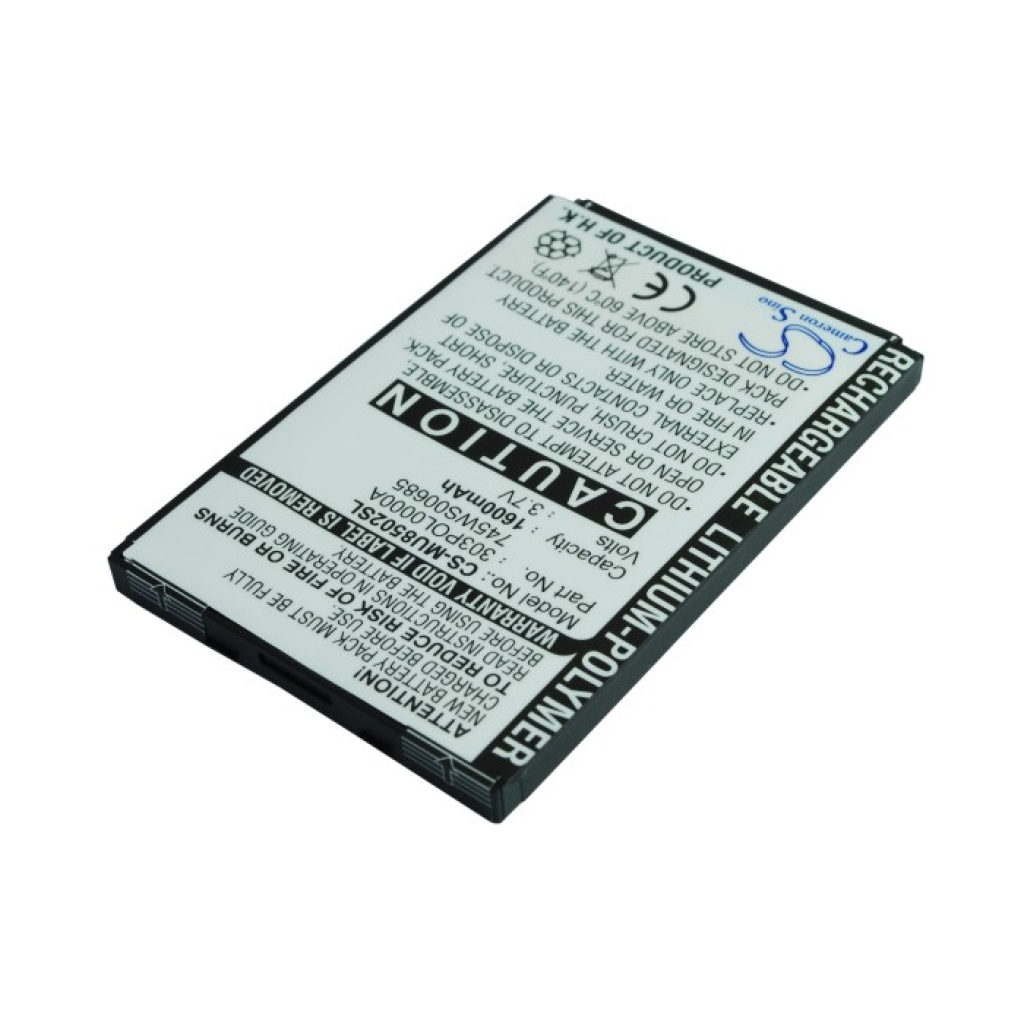 Batterie de téléphone portable i-Mate CS-MU8502SL