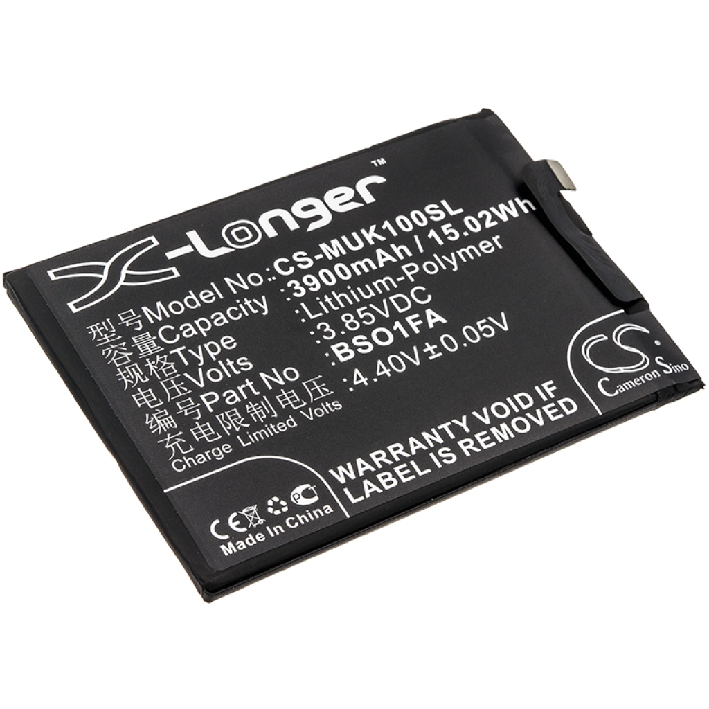 Remplacement de batterie compatible pour Xiaomi BSO1FA