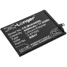 Remplacement de batterie compatible pour Xiaomi BM4Y