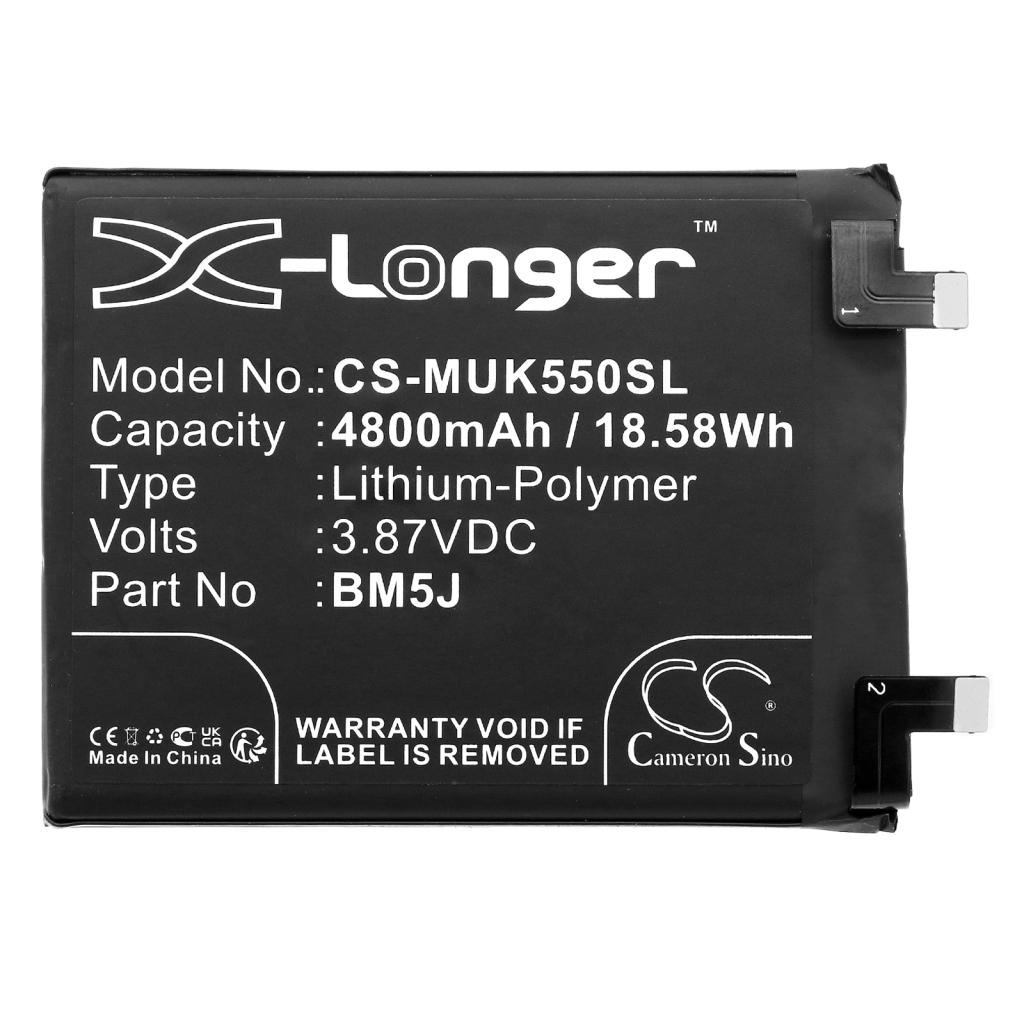 Batterie de téléphone portable Redmi CS-MUK550SL