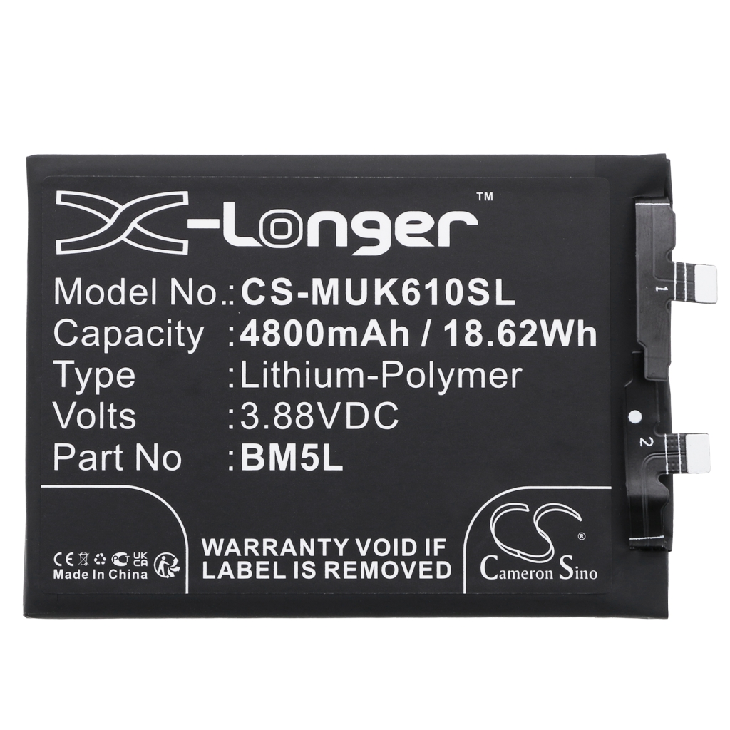 Batterie de téléphone portable Redmi CS-MUK610SL